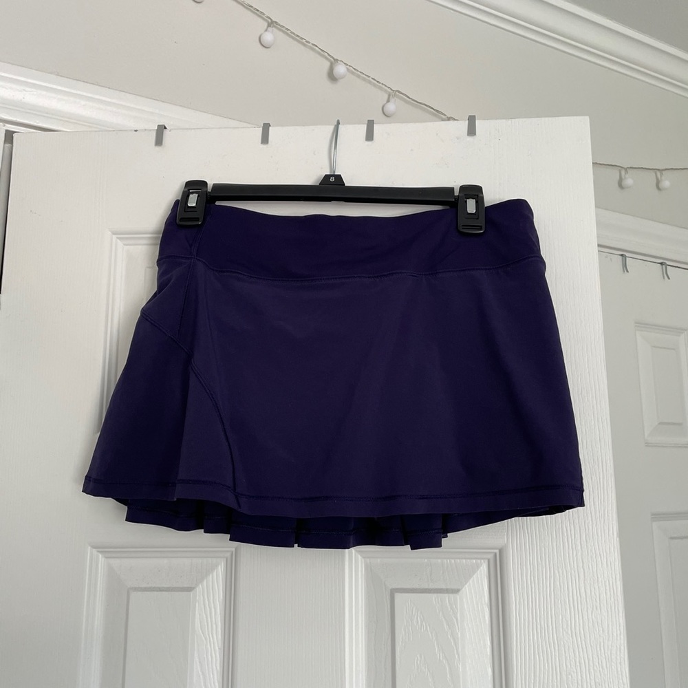 Navy lululemon tennis skirt size 6